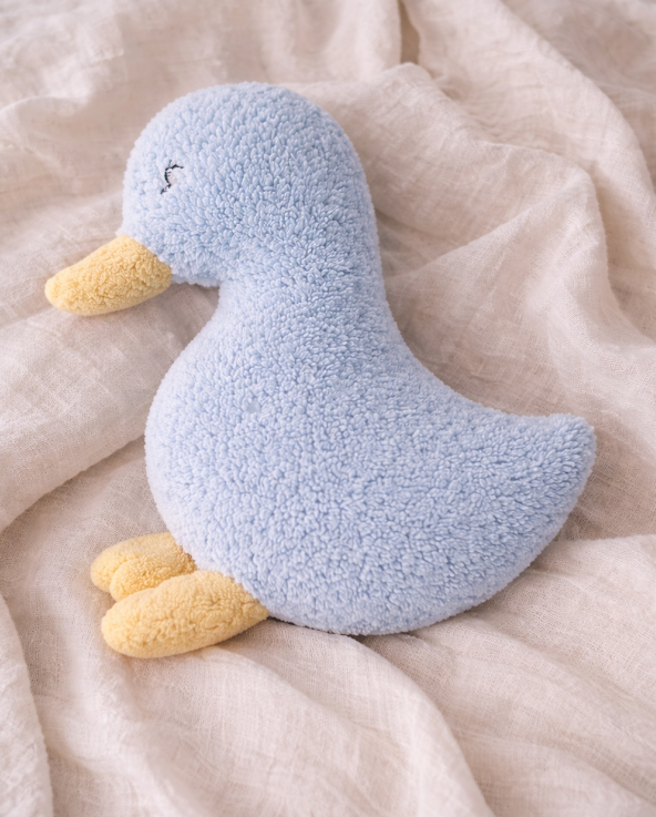 Plyšový muchláček Husa Teddy – Ručně šitý v ČR pro nejkrásnější sny