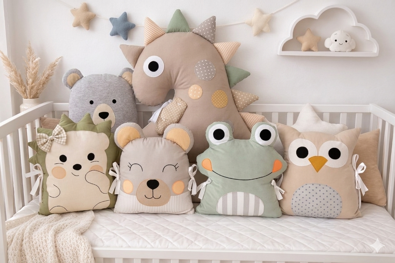 Mantinel do postýlky Zvířátka MimiMe – kolekce Dino louka | 5 dílů | 180 cm